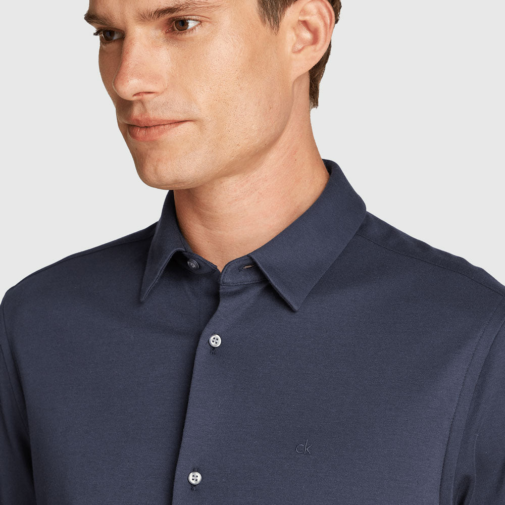 Liquid Touch Jersey Shirt - Navy
