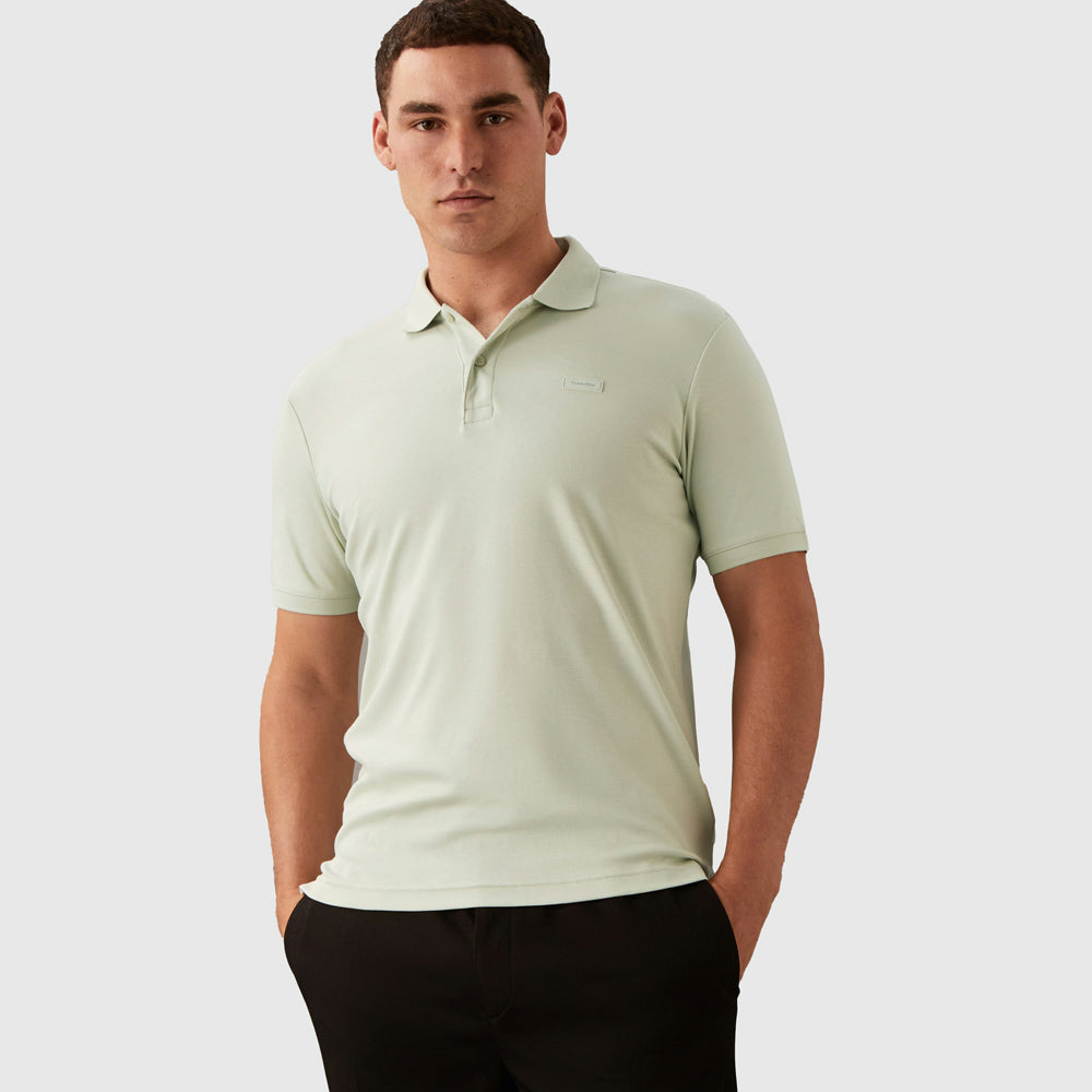 Calvin Klein Liquid Touch Slim Golfer - Jade |ThirdBaseUrban