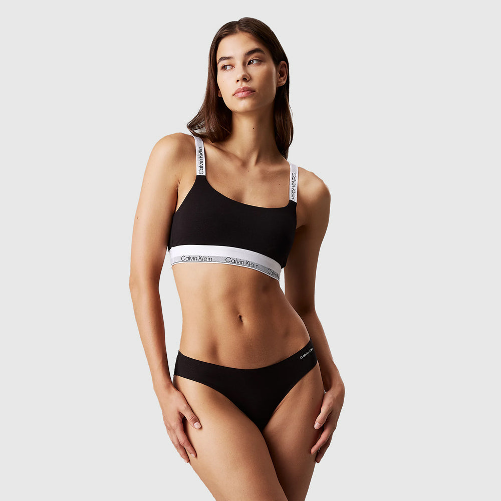 Calvin Klein Icon Bralette  - Black  |ThirdBaseUrban