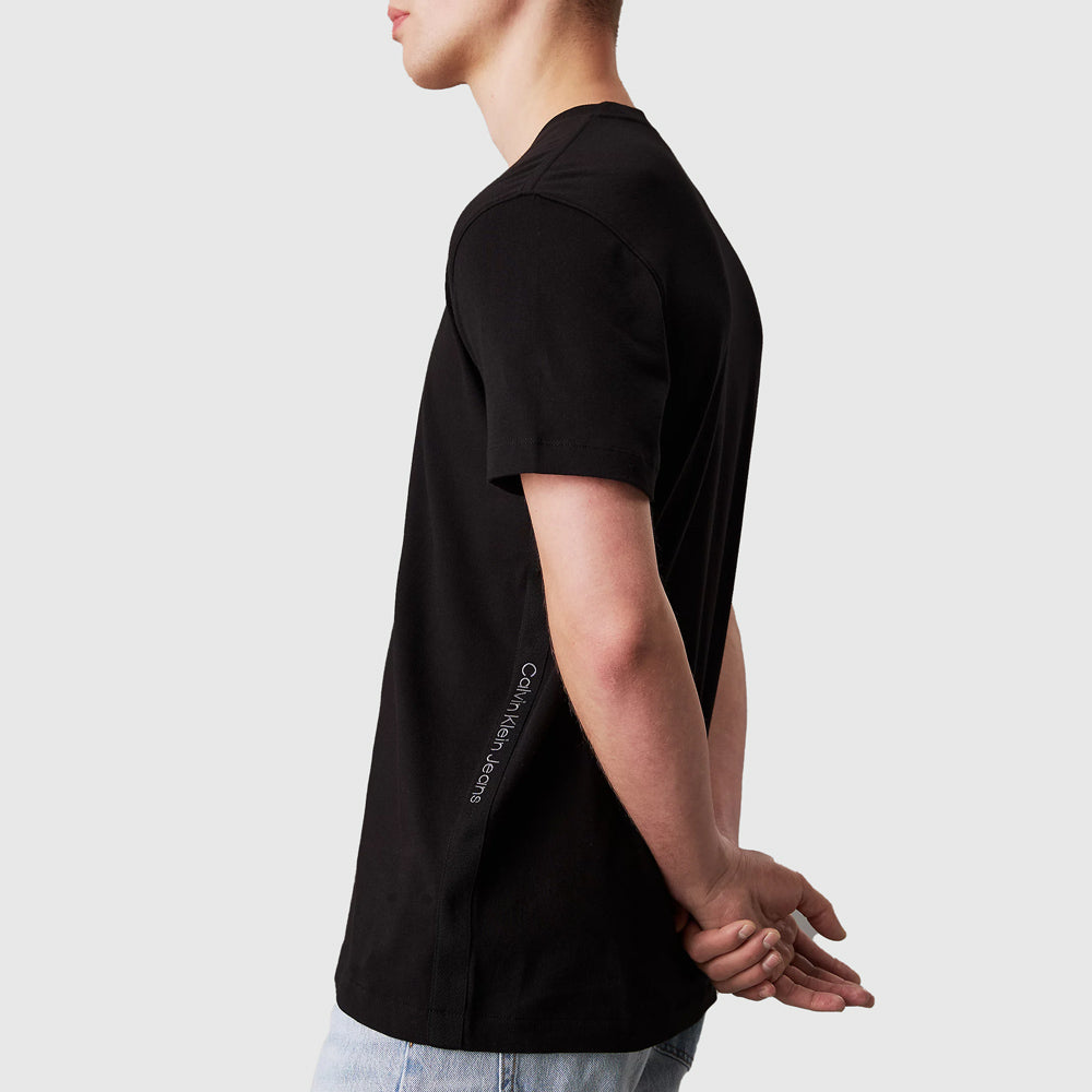 Logo Tape T-Shirt - Black