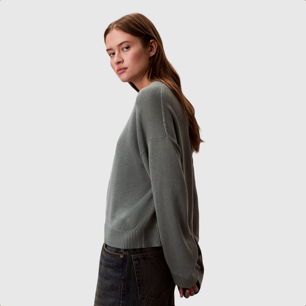 Long Sleeve Sweater - Green