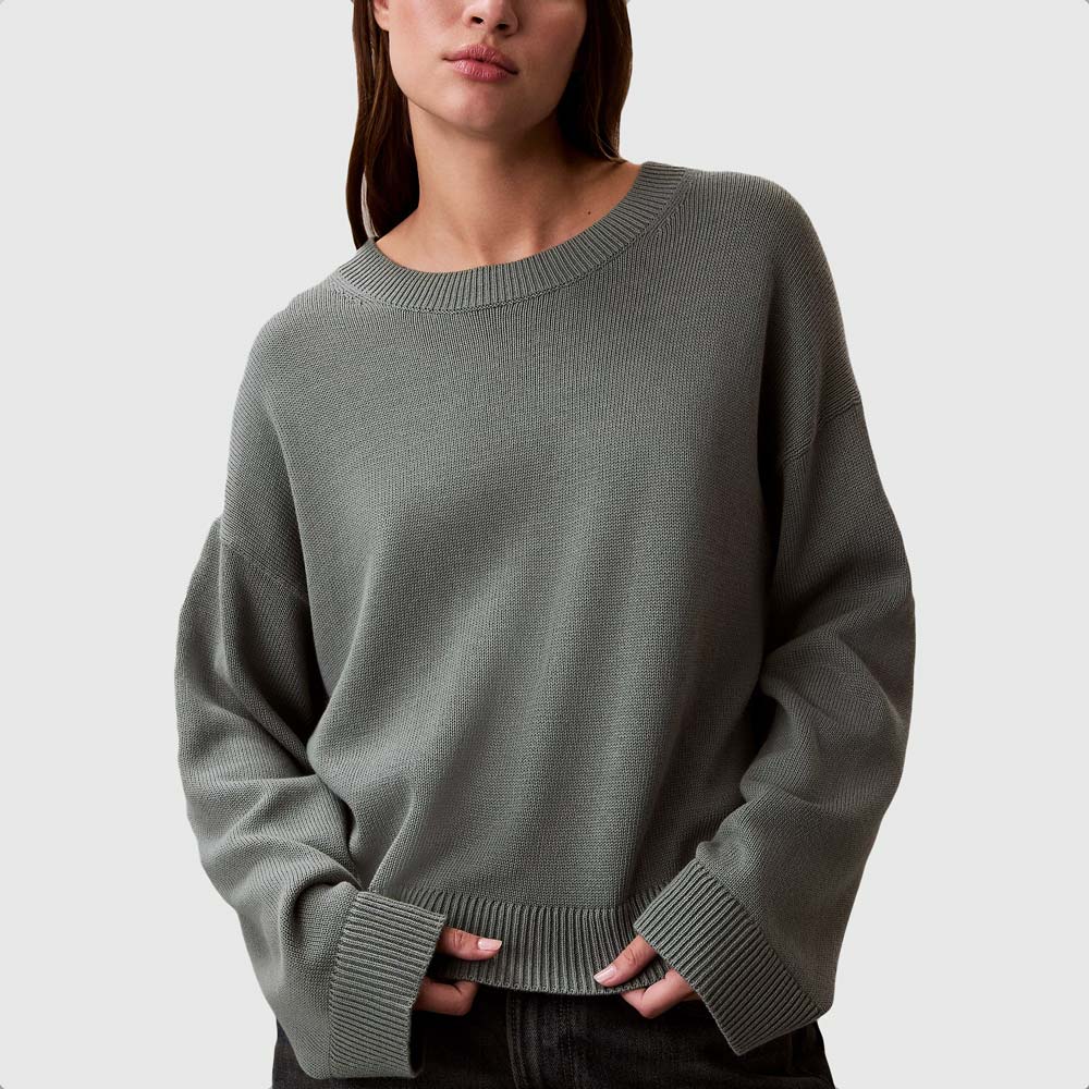 Long Sleeve Sweater - Green