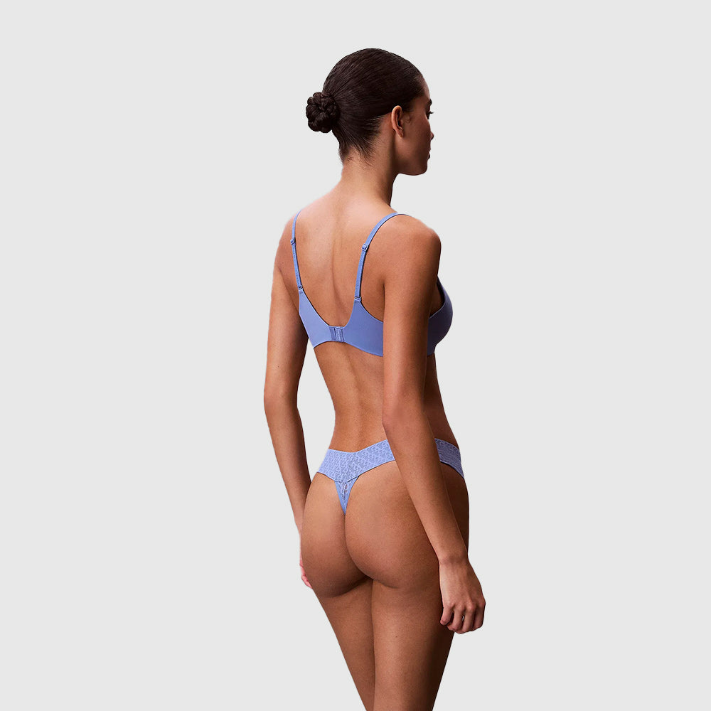 Low Rise Thong - Dark Blue