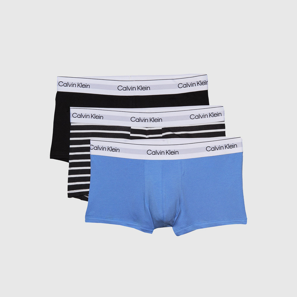 Calvin Klein 3 Pack Low Rise Trunk - Black Multi |ThirdBaseUrban
