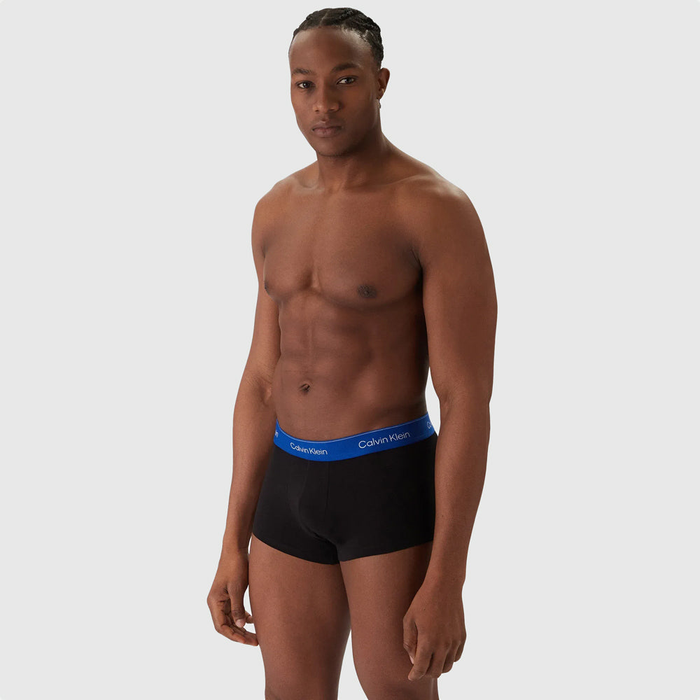 3 Pack Low Rise Trunk - Black Multi