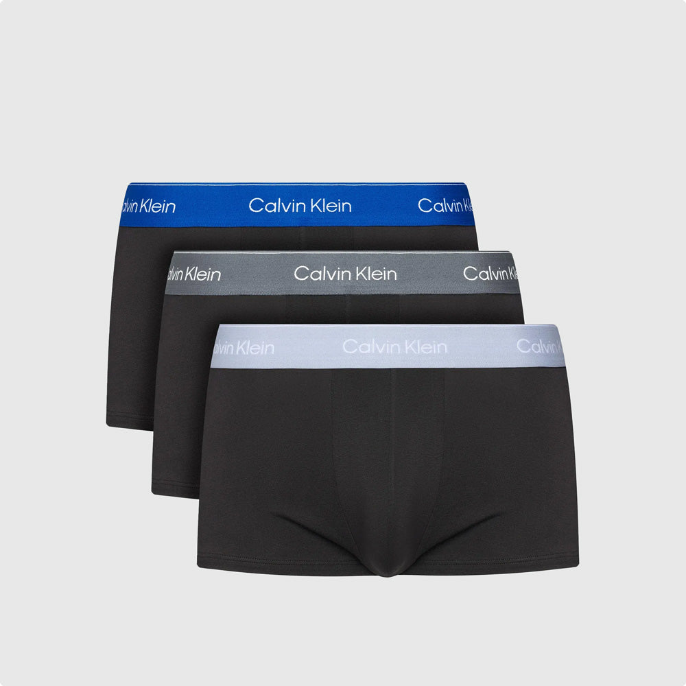 Calvin Klein 3 Pack Low Rise Trunk - Black Multi |ThirdBaseUrban