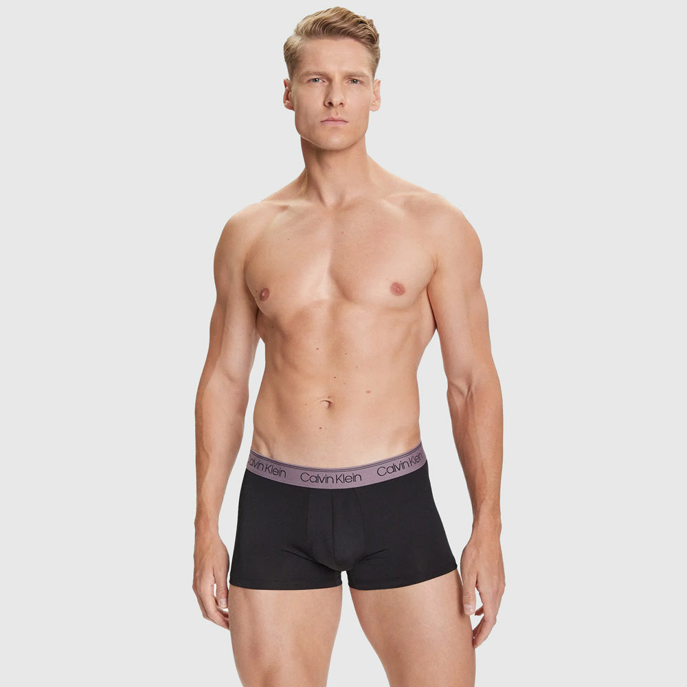 3 Pack Low Rise Trunk - Black Multi