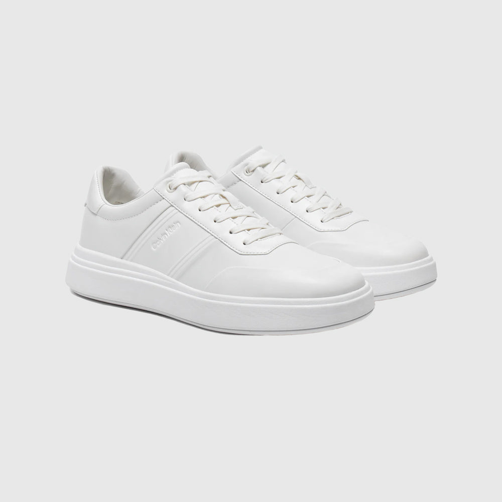 Lace Up Sneaker  - White