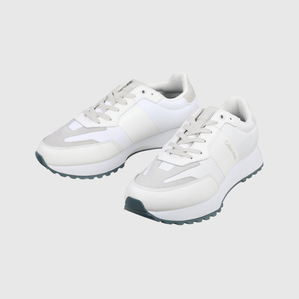 Nylon Woven Sneaker - White Multi