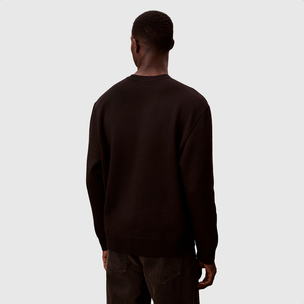 Retro Graphic Sweater - Black