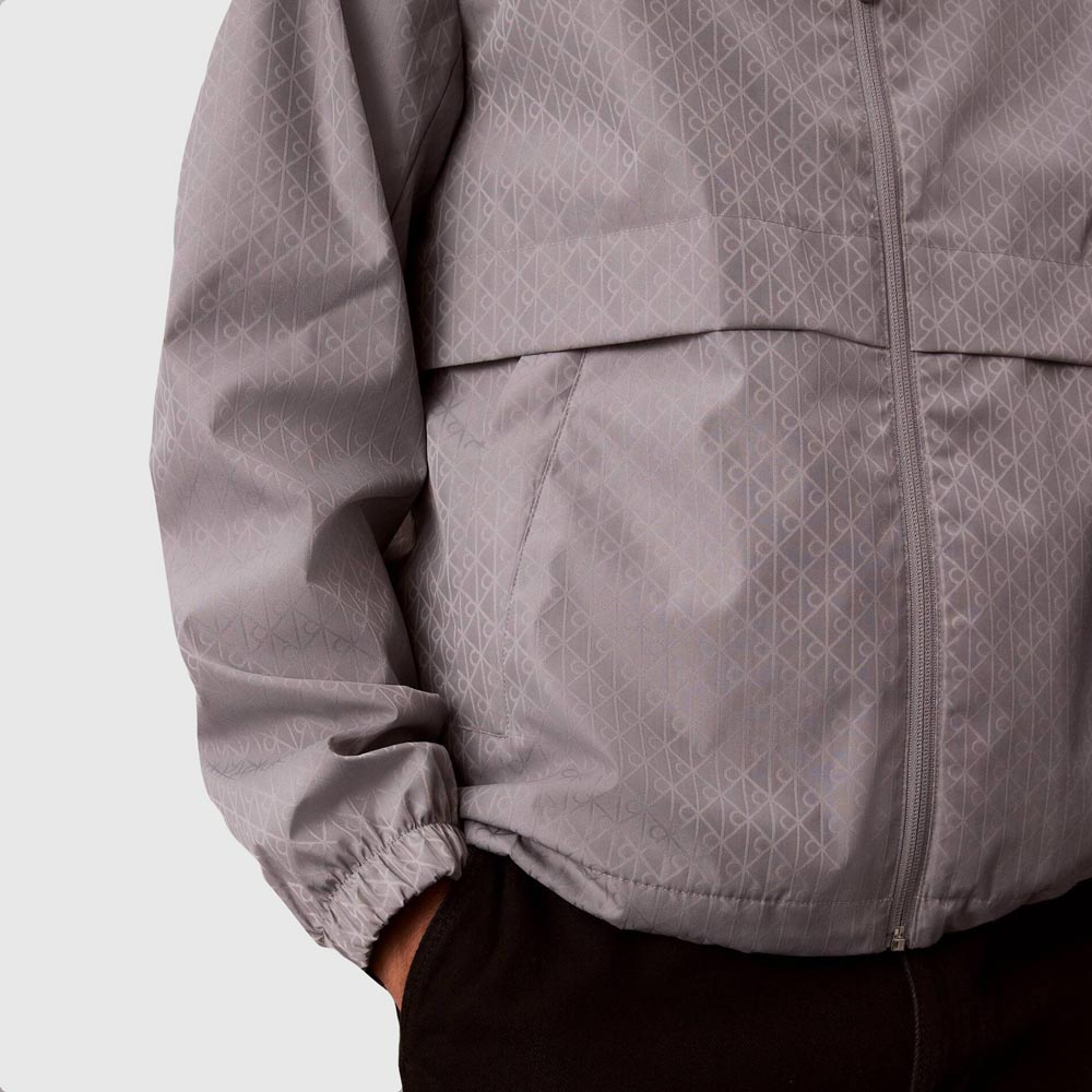 Flange Windbreaker Jacket - Stone