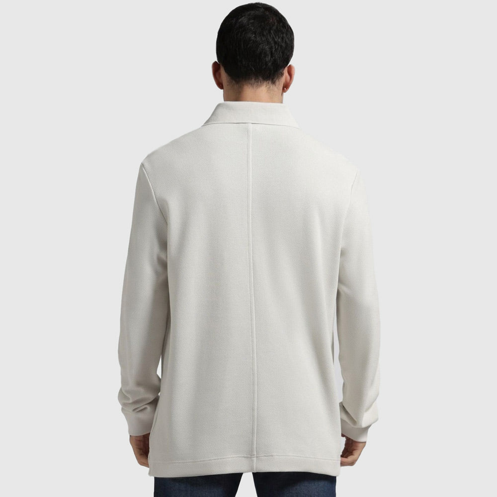 Chunky Pique Golfer - Offwhite