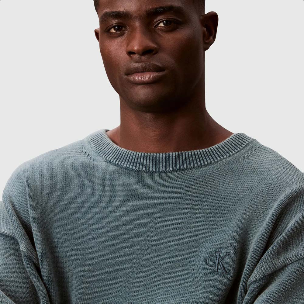 Cotton Sweater - Teal