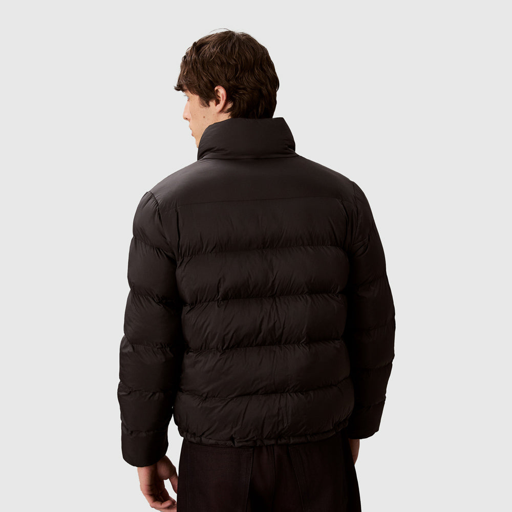 Nylon Monogram Puffer - Black