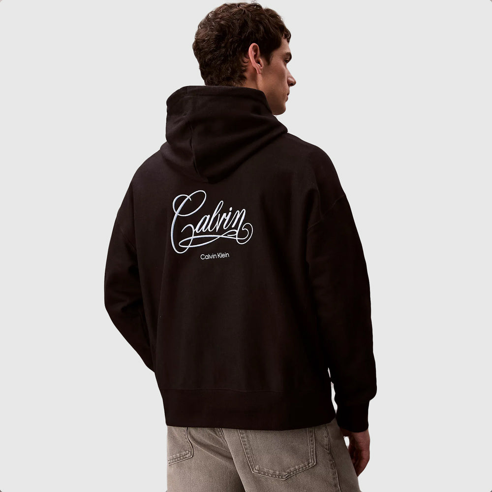 Premium Fleece Matchbox Hoodie - Black