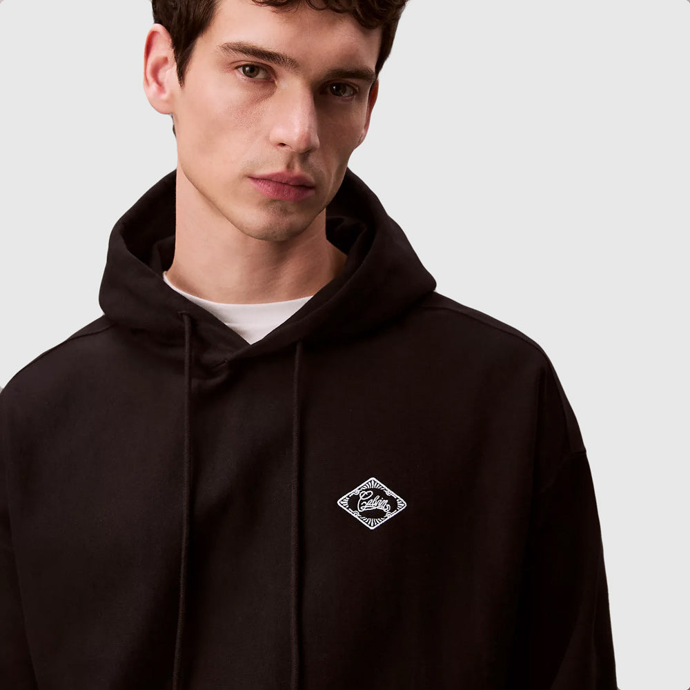 Premium Fleece Matchbox Hoodie - Black
