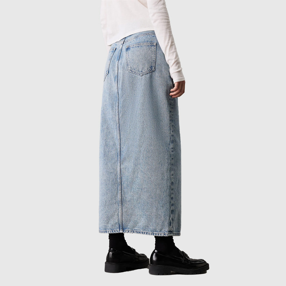 Maxi Denim Skirt - Denim Light