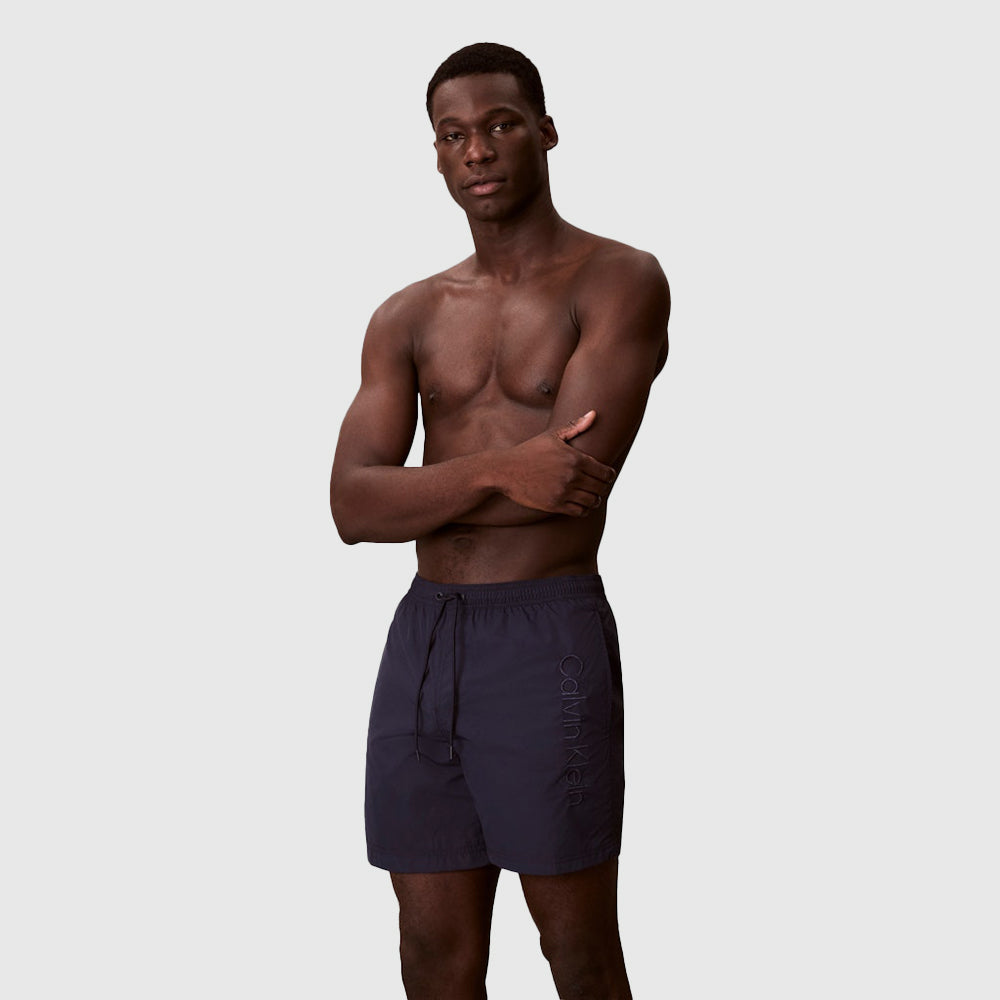 Medium Drawstring Swim Short -  Navy