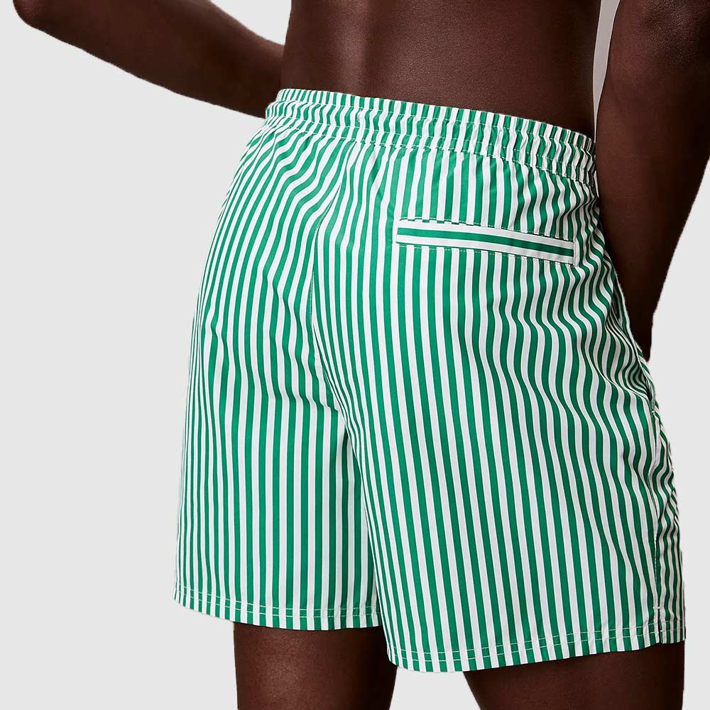 Medium Drawstring Waistband -  Green Multi