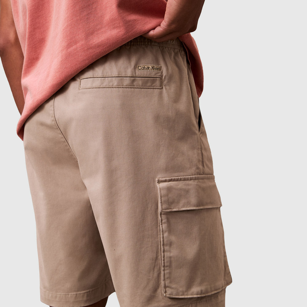 Cotton Cargo Short - Khaki