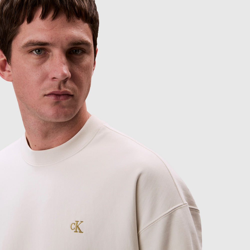 Terry Monogram Sweatshirt - Offwhite
