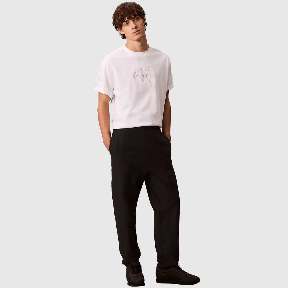 Calvin Klein Premium Terry Jogger - Black |ThirdBaseUrban