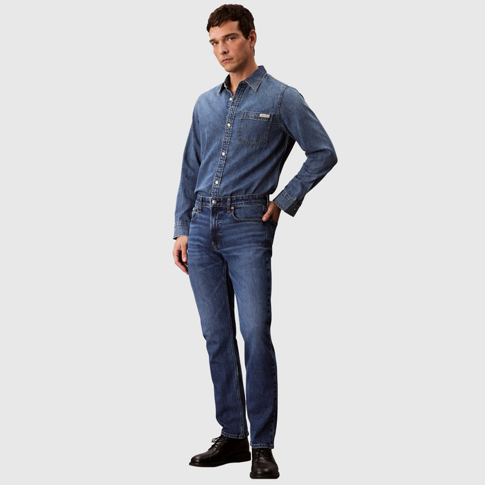 Calvin Klein Slim Hampton Jean - Denim Dark  |ThirdBaseUrban