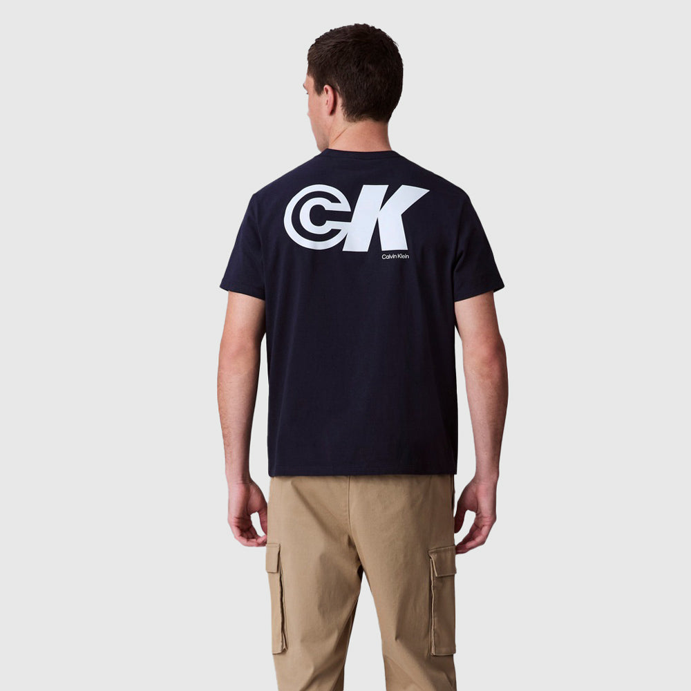 Sport Graphic T-Shirt - Navy
