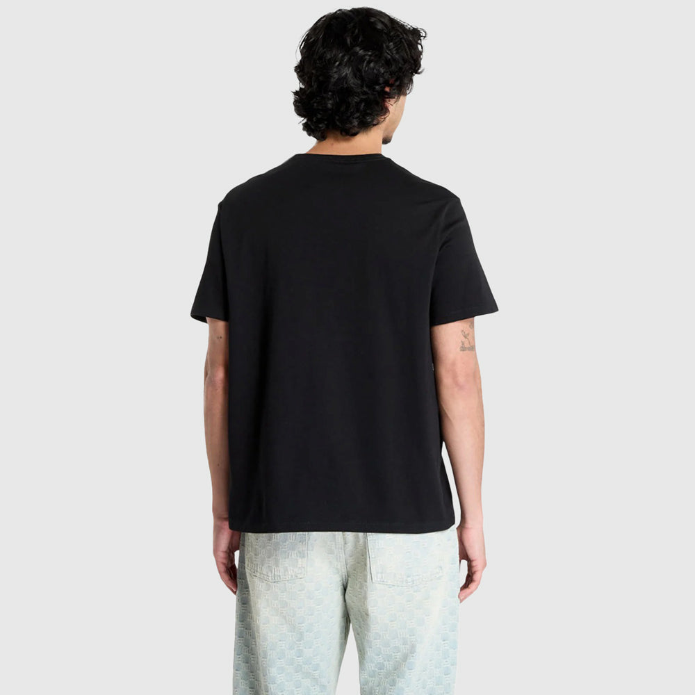 Deboss Graphic T-Shirt - Black