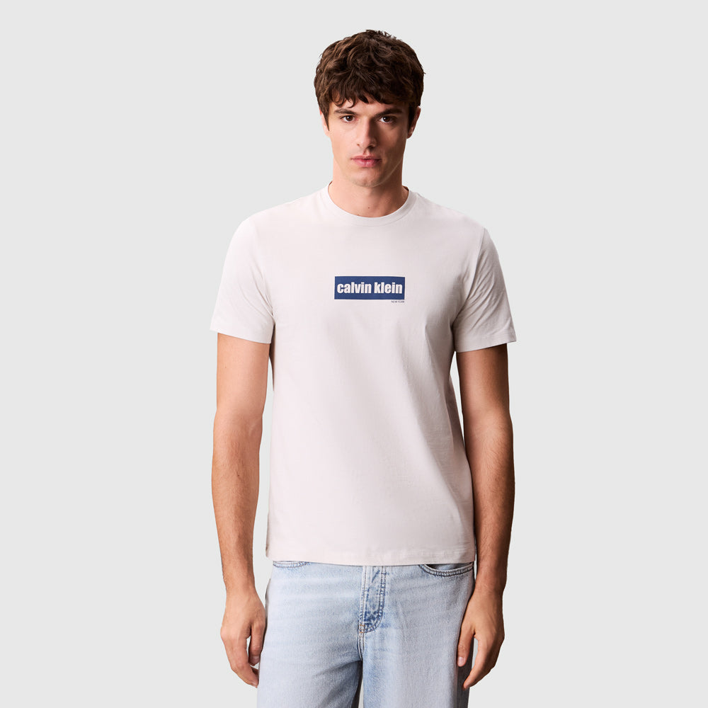 Calvin Klein Graphic T-Shirt - Light Grey |ThirdBaseUrban