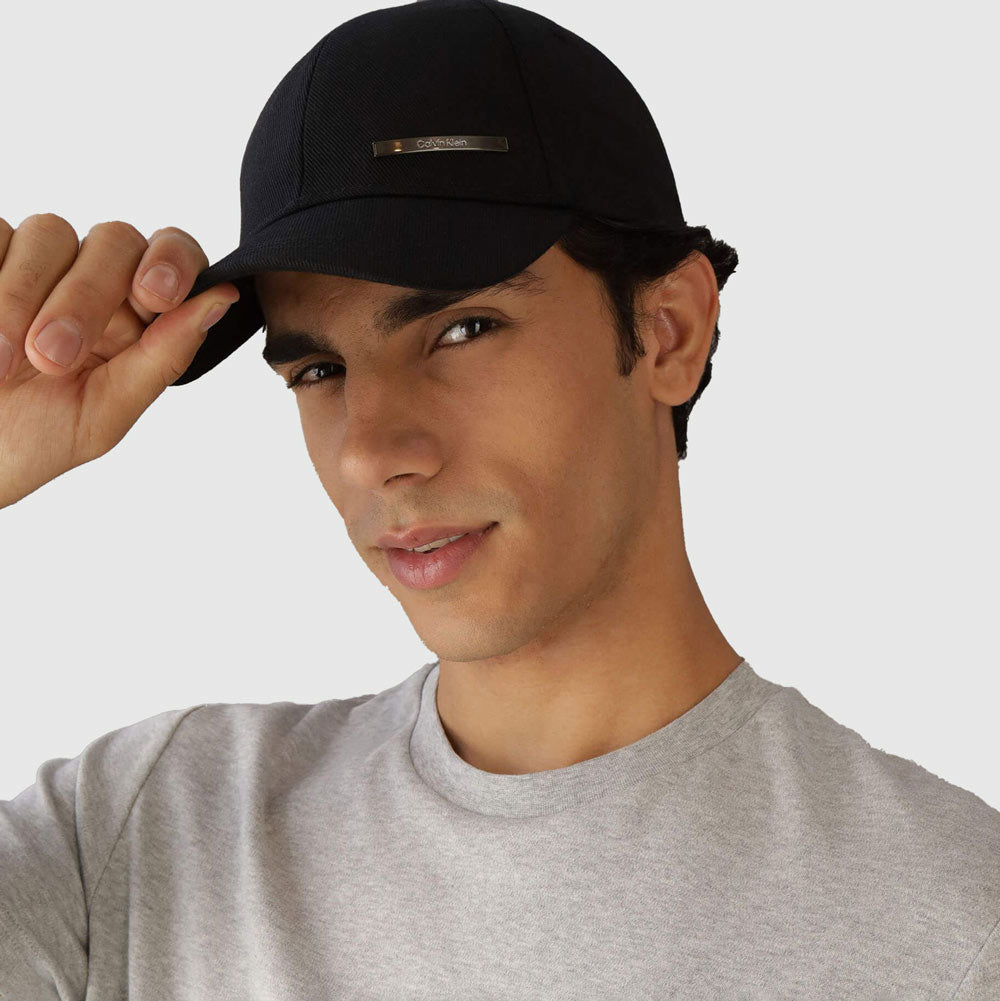 Metal Bar Cap - Black