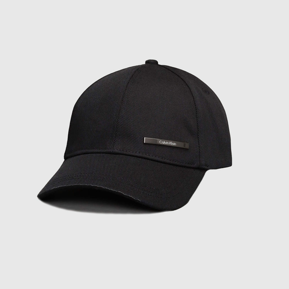 Calvin Klein Metal Bar Cap - Black |ThirdBaseUrban