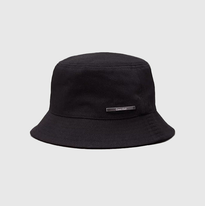 Calvin Klein Metal Bar Bucket Hat - Black |ThirdBaseUrban