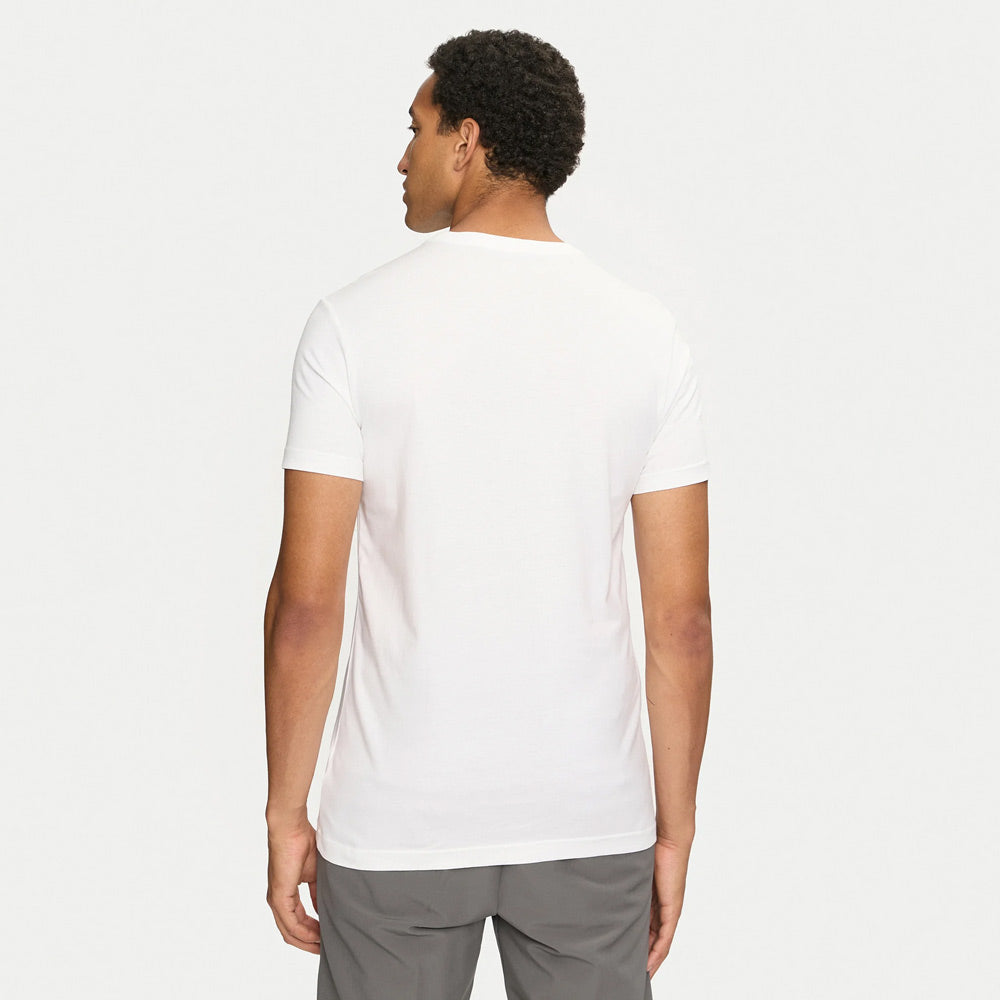 Metallic Box T-Shirt - White