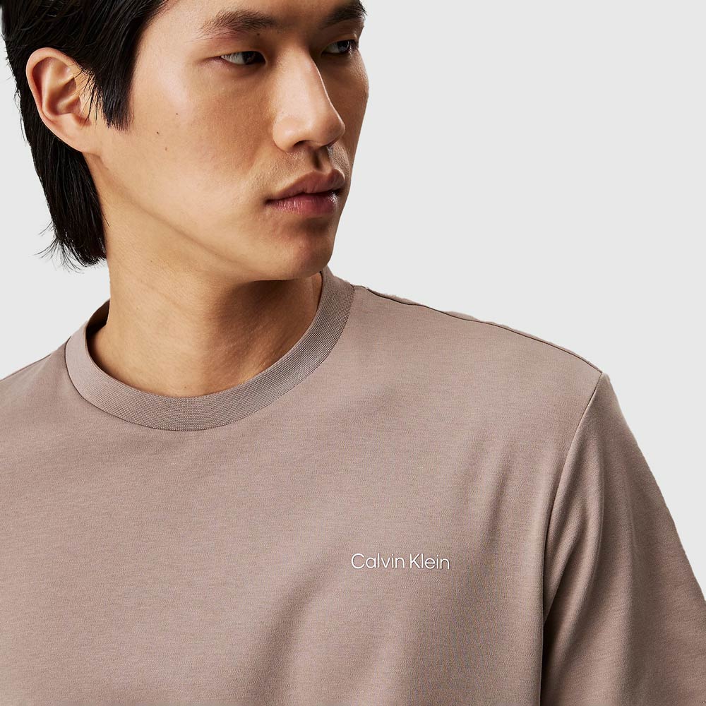 Micro Logo T-Shirt - Dark Brown