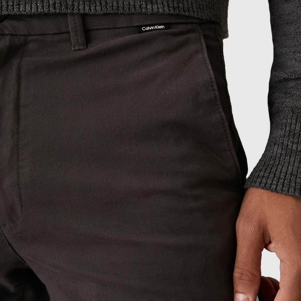 Modern Twill Slim Chino - Grey