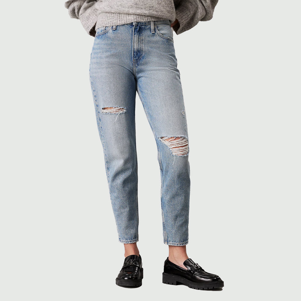 Calvin Klein Mom Jean - Denim Light |ThirdBaseUrban