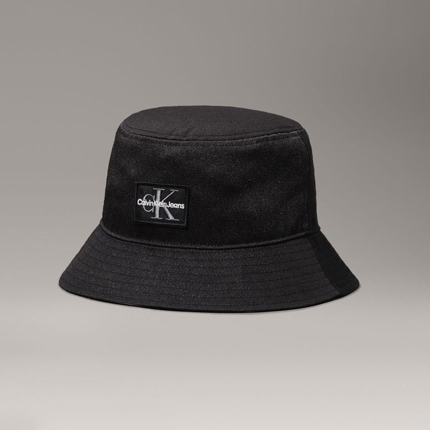 Patch Bucket Hat - Black