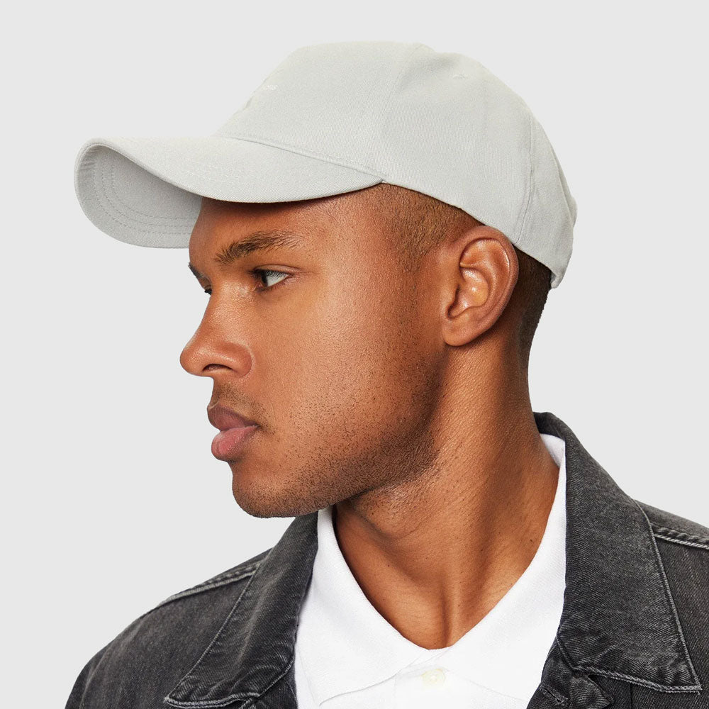 Mono Logo Print cap - Grey