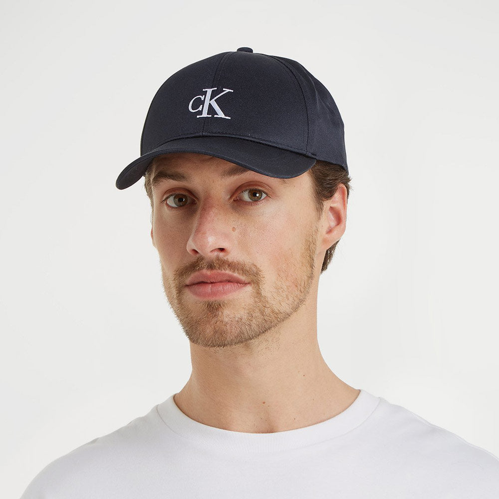 Calvin Klein Embro Cap Black |ThirdBaseUrban