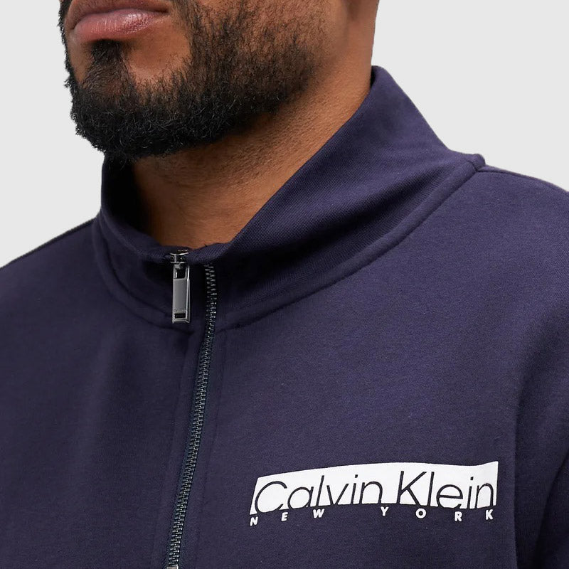 Box Logo Q-Zip - Navy