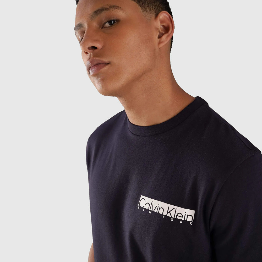 Box Logo T-Shirt - Navy