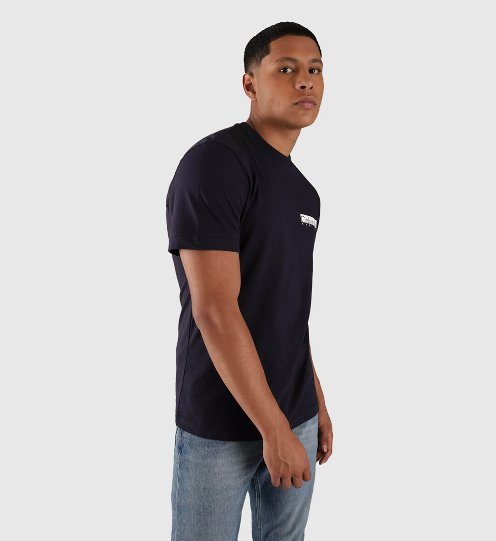 Box Logo T-Shirt - Navy