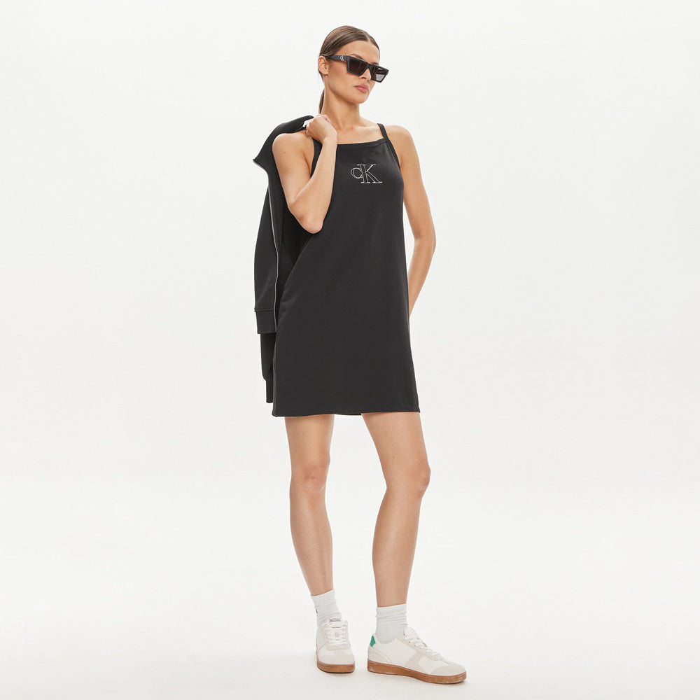 Calvin Klein Strappy Tank Dress - Black