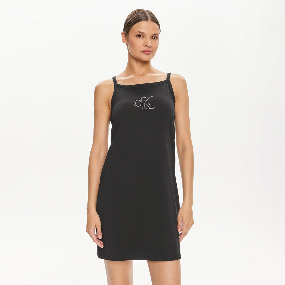 Calvin Klein Strappy Tank Dress - Black