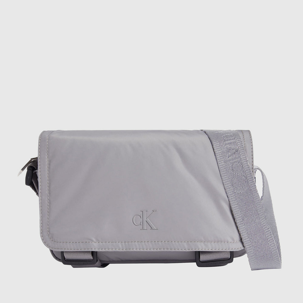 Over Webbing Camera Bag - Grey