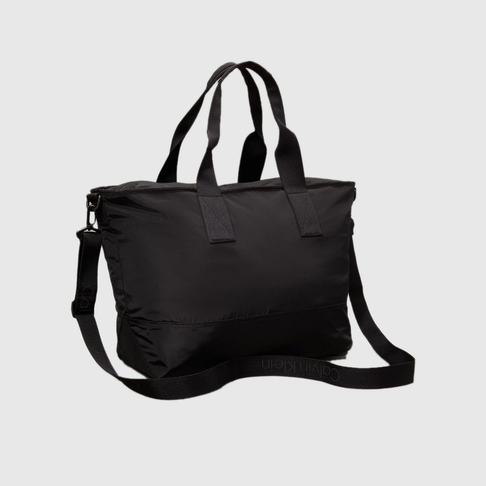 Over Webbing  Tote Bag - Black