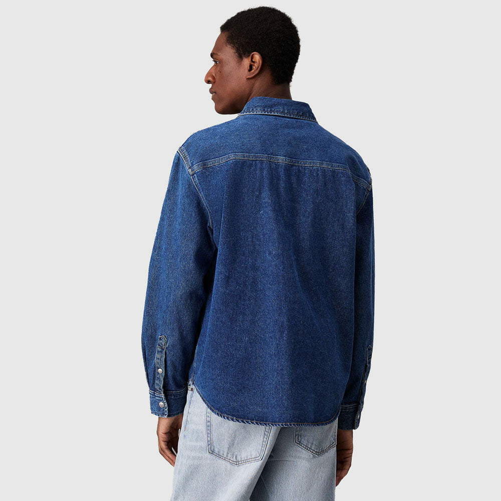 Regular Denim Shirt - Denim Medium