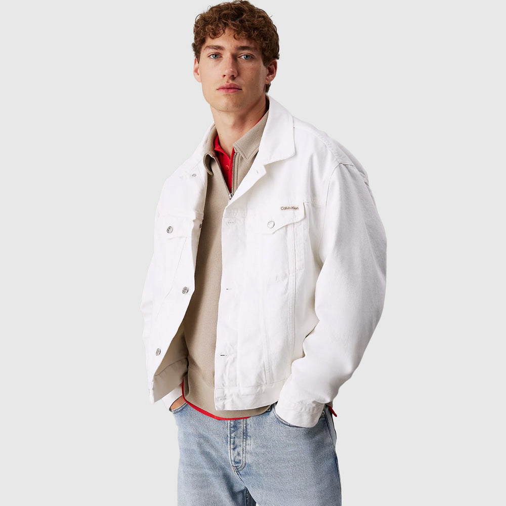Calvin Klein Relaxed Denim Jacket - Denim Light |ThirdBaseUrban