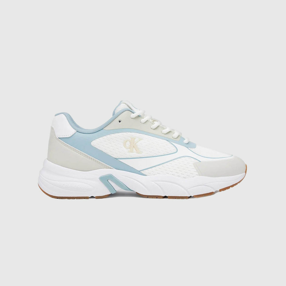 Calvin Klein Retro Knit Tennis Sneaker - White Multi |ThirdBaseUrban